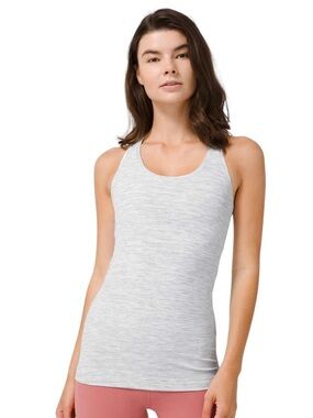 lululemon athletica Light Gray Racerback Tank